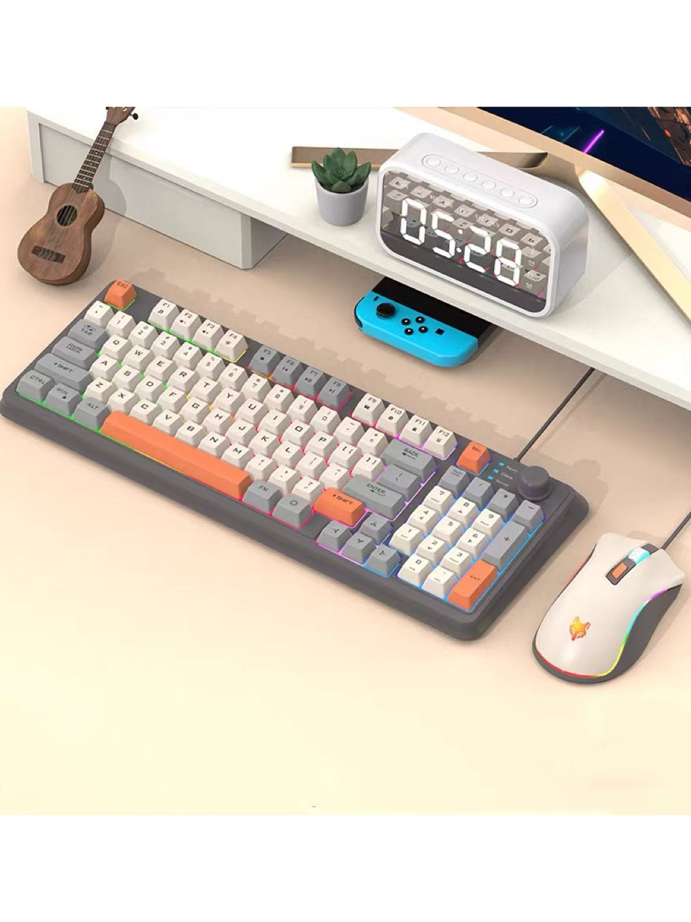 Home Office Uk Number - مجموعة لوحة مفاتيح وماوس ألعاب سلكية