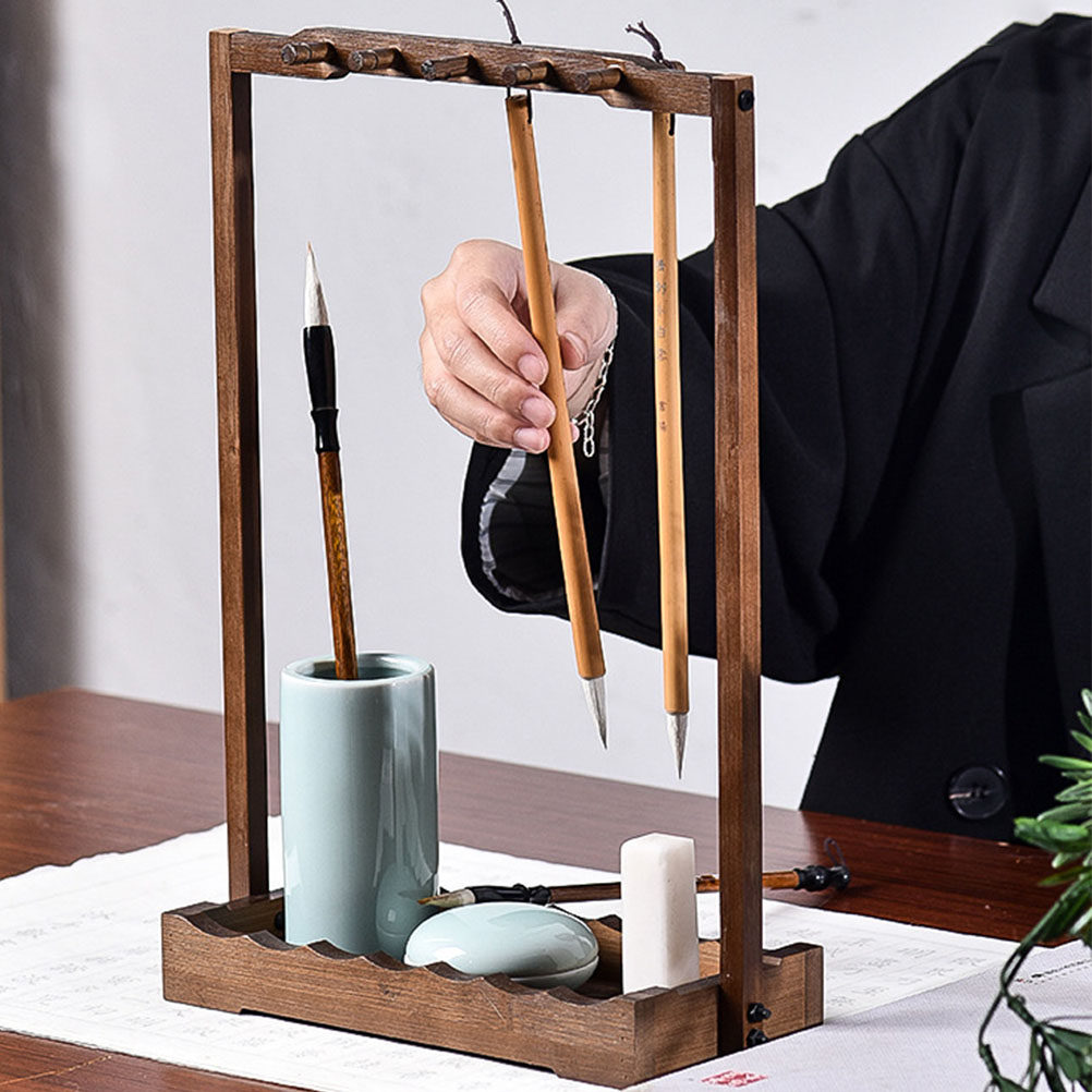 Desktop Organizer Bamboo - حامل أقلام من الخيزران عالي الجودة