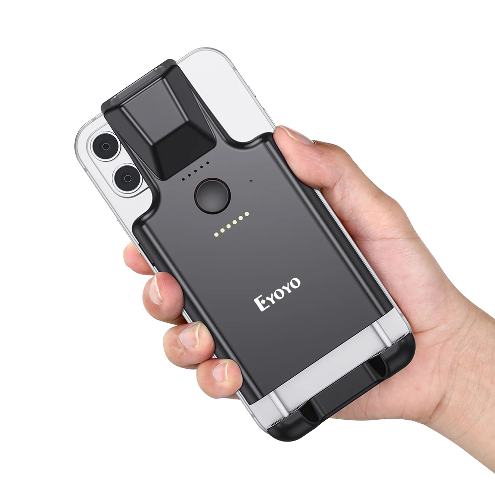 Document Scanner Portable - Eyoyo EY-017 2D مشبك خلفي بلوتوث