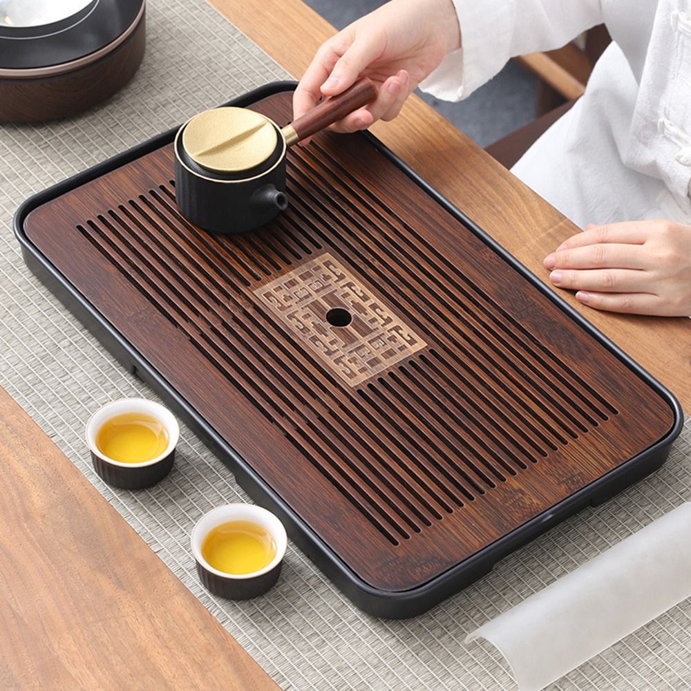 Desktop Organizer Bamboo - جديد صينية شاي من الخيزران 43.5x26.5