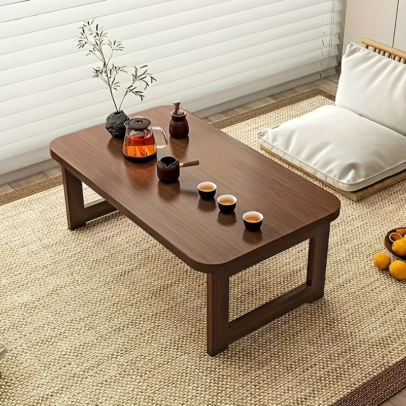Desktop Organizer Bamboo - طاولة جانبية قابلة للطي محمولة بسطح