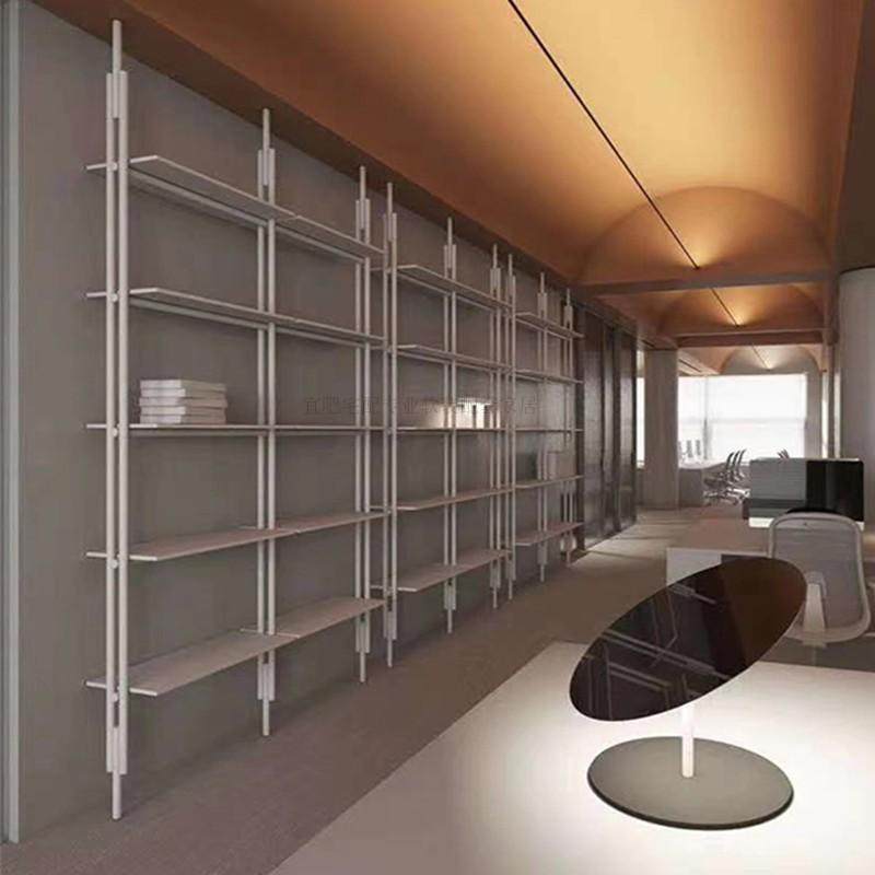 Home Office With Library - خزائن الكتب المكتبية الإيطالية الحد الأدنى
