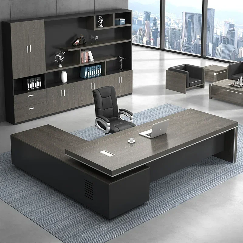 Home Office Work Table - مكتب مكتب وكالات الكمبيوتر التنفيذي متعدد