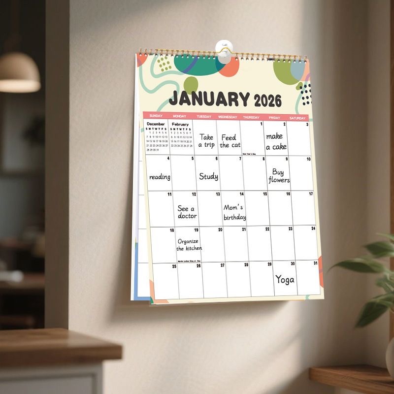 Home Office Holidays 2026 - يمكن انقلبت لفائف تقويم الحائط على