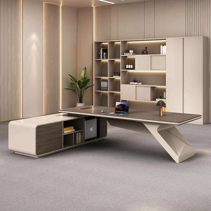 طاولة مكتب تنفيذية للألعاب مع  - مراجعة Home Office Work Table وسعره