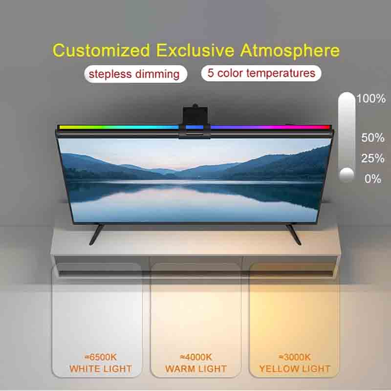 شريط إضاءة LED RGB بطول 60/80  - مراجعة Home Office Work Table وسعره