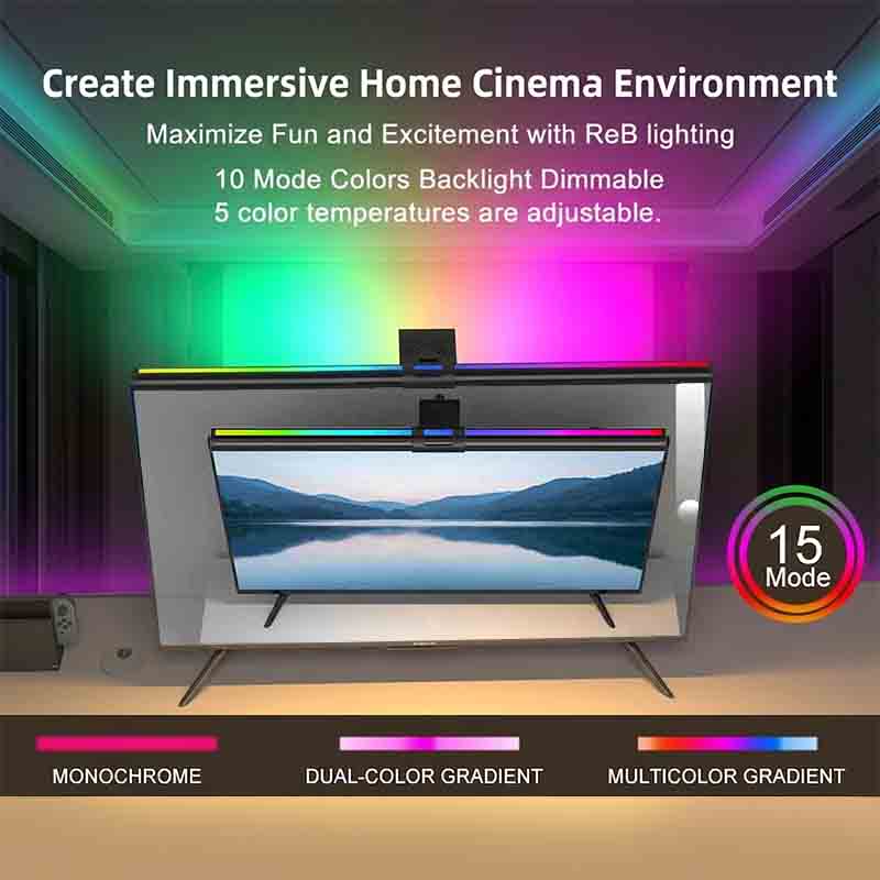 شريط إضاءة LED RGB بطول 60/80  - مراجعة Home Office Work Table وسعره