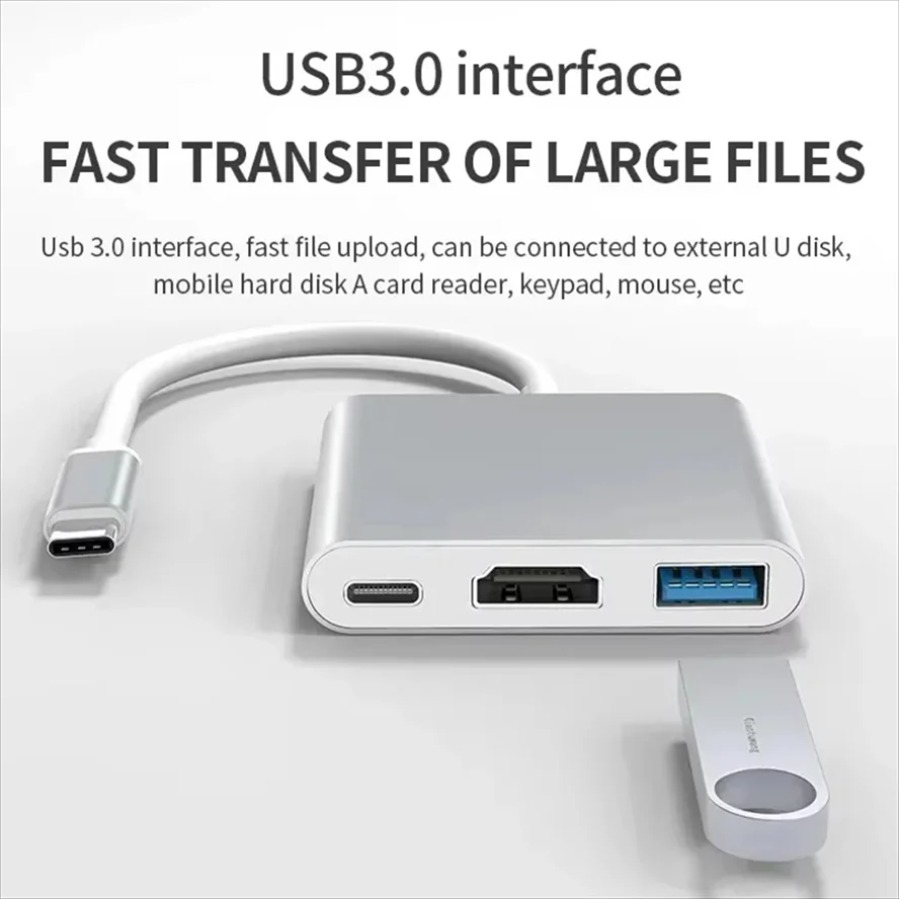 محول USB 3.0 ثلاثي الوظائف من  - مراجعة Home Office For Mac وسعره