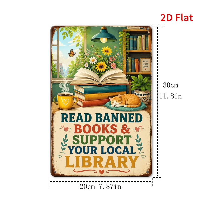 لوحة جدارية مسطحة ثنائية الأبع - مراجعة Home Office With Library وسعره