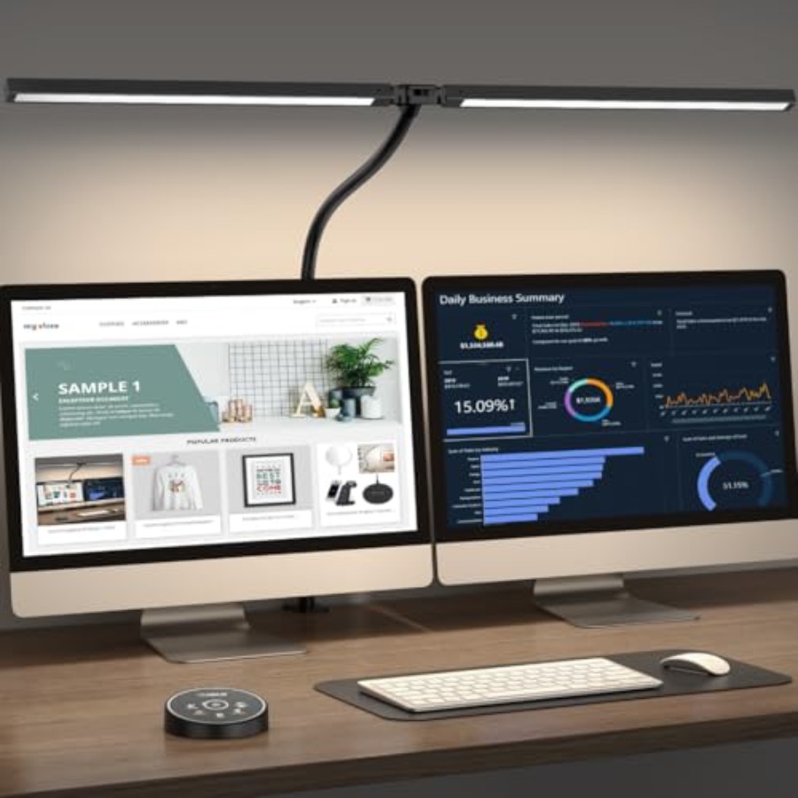 مصباح مكتب LED للمكتب والمنزل  - مراجعة Desk Lamp Led وسعره