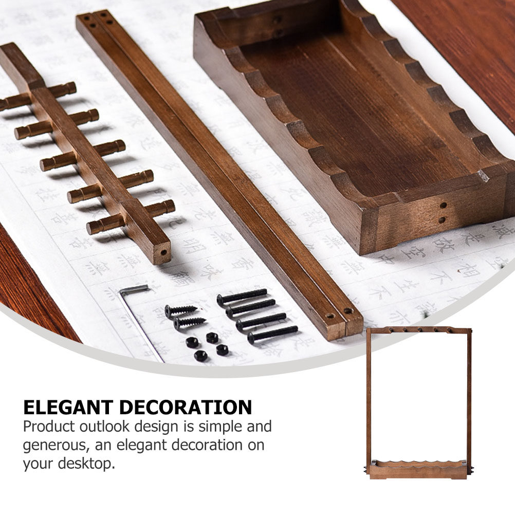حامل أقلام من الخيزران عالي ال - مراجعة Desktop Organizer Bamboo وسعره