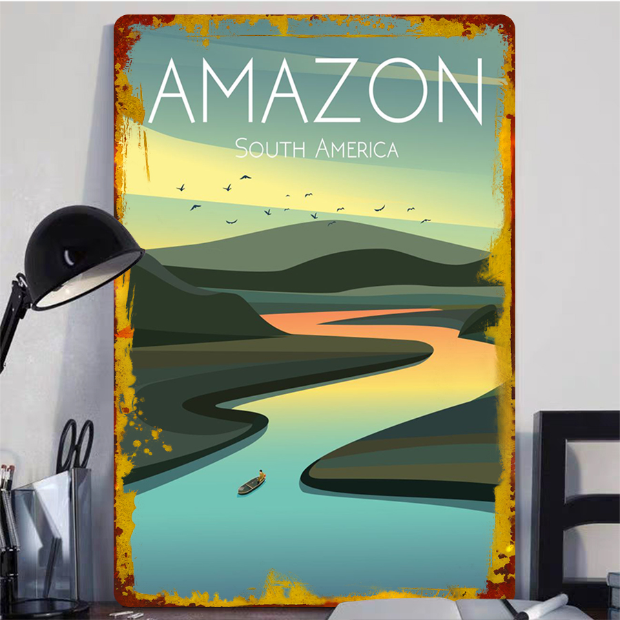 الأمازون نهر المناظر الطبيعية  - مراجعة Home Office Of Amazon وسعره