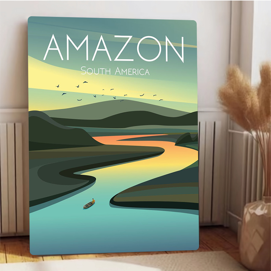 الأمازون نهر المناظر الطبيعية  - مراجعة Home Office Of Amazon وسعره