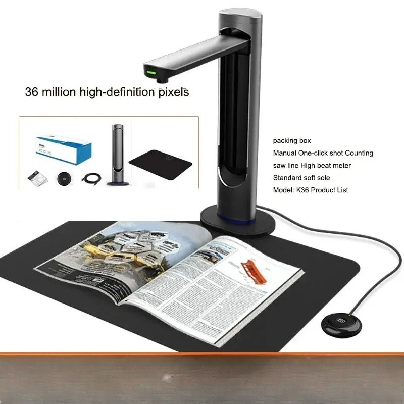 ماسح ضوئي محمول عالي السرعة لك - مراجعة Document Scanner Portable وسعره