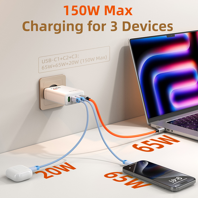 شاحن CABLETIME USB C بقدرة 150 - مراجعة Home Office For Mac وسعره