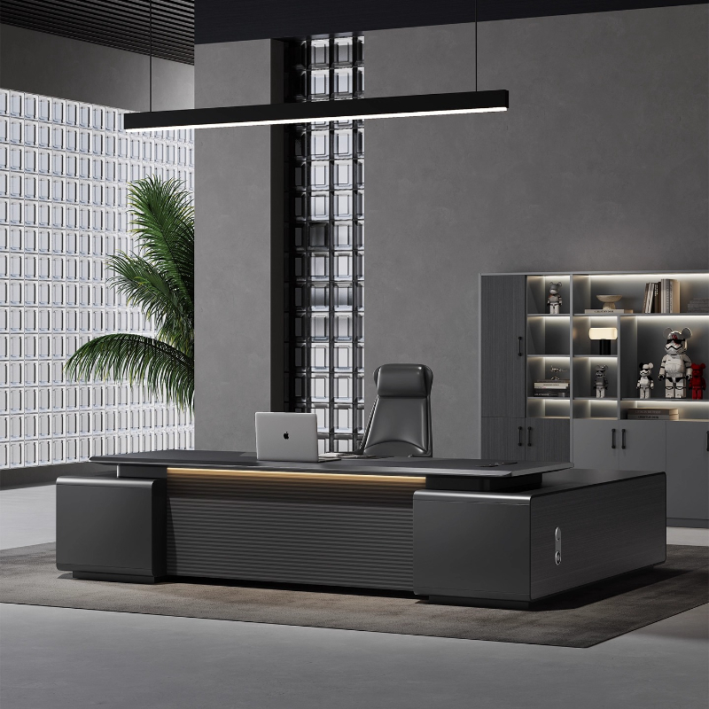 مكتب كمبيوتر فاخر على شكل حرف  - مراجعة Home Office Work Table وسعره