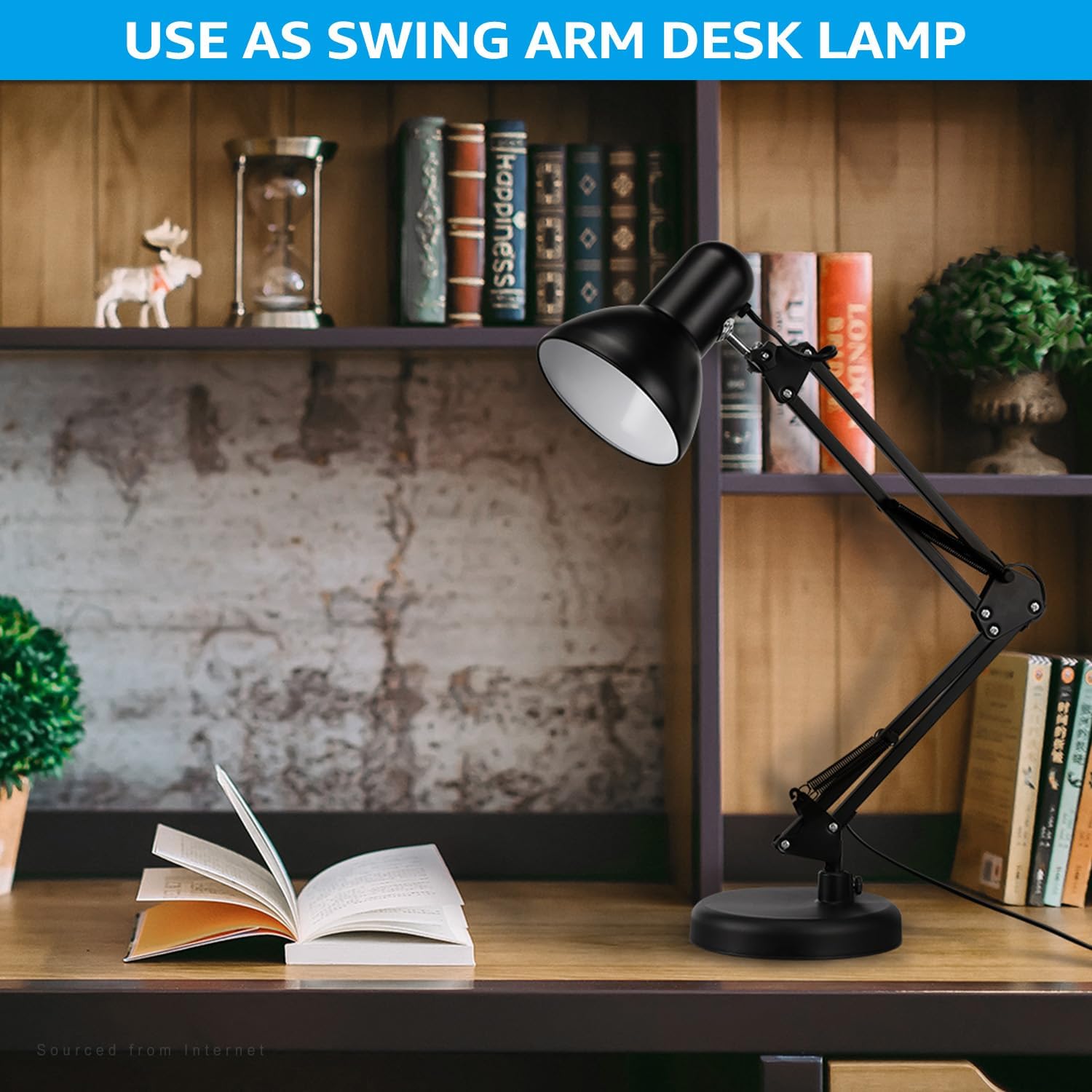 مصباح مكتب LED مرن للمنزل والم - مراجعة Home Office Work Table وسعره