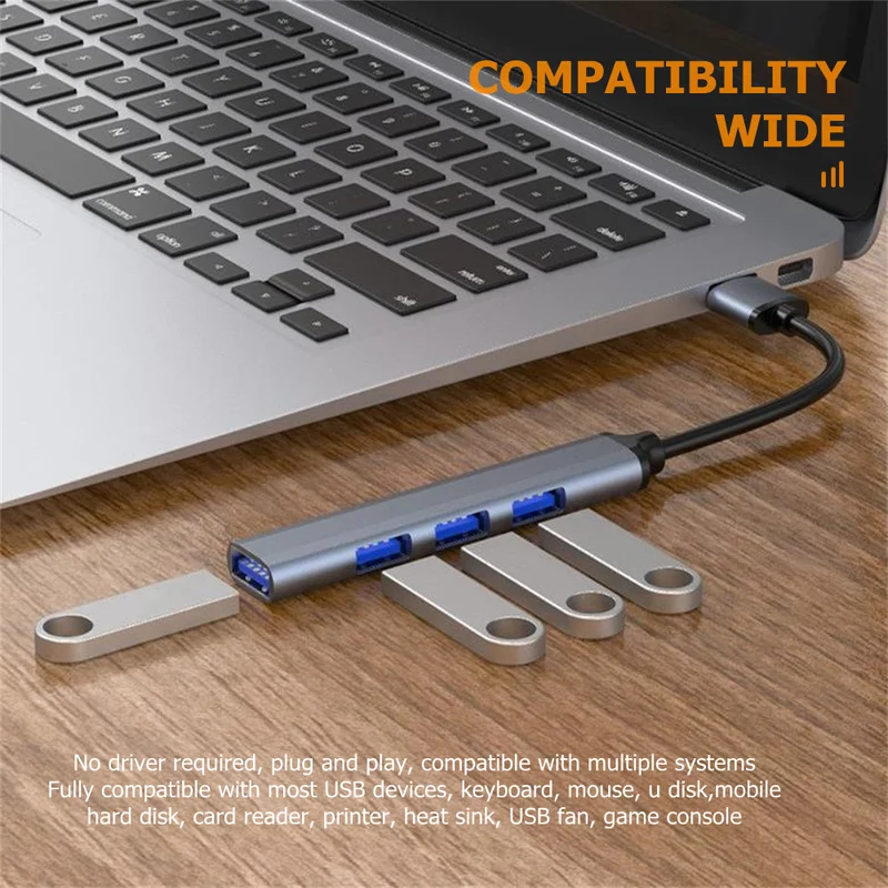 4-Port USB-C Hub 3.0/3.1-Multi - مراجعة Home Office For Mac وسعره