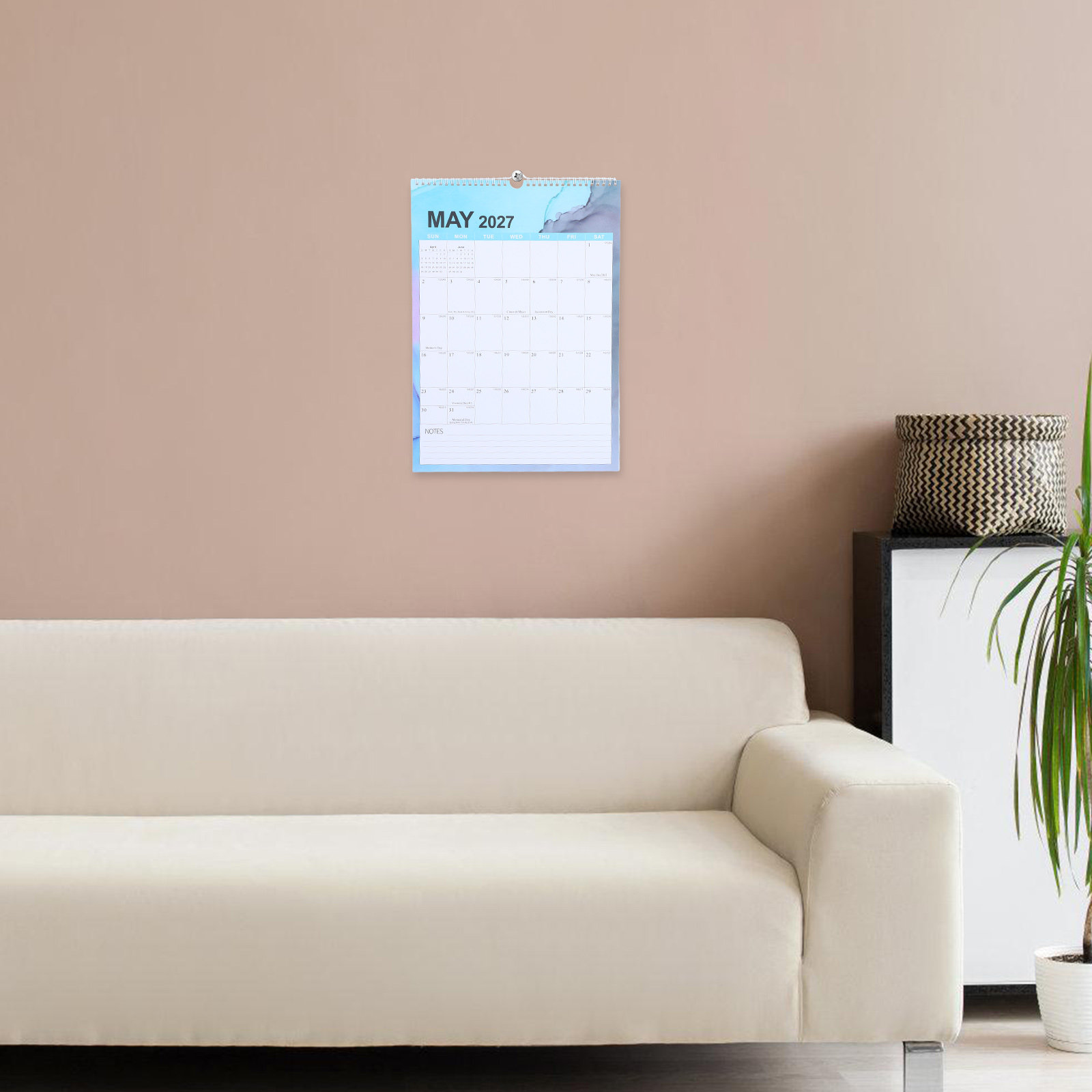 تقويم حائط 2026 لمدة 18 شهرًا  - مراجعة Home Office Holidays 2026 وسعره