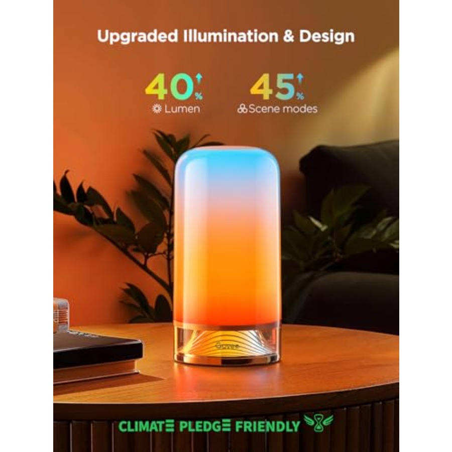 مصباح طاولة ذكي RGBIC 2، مصباح - مراجعة Desk Lamp Led وسعره
