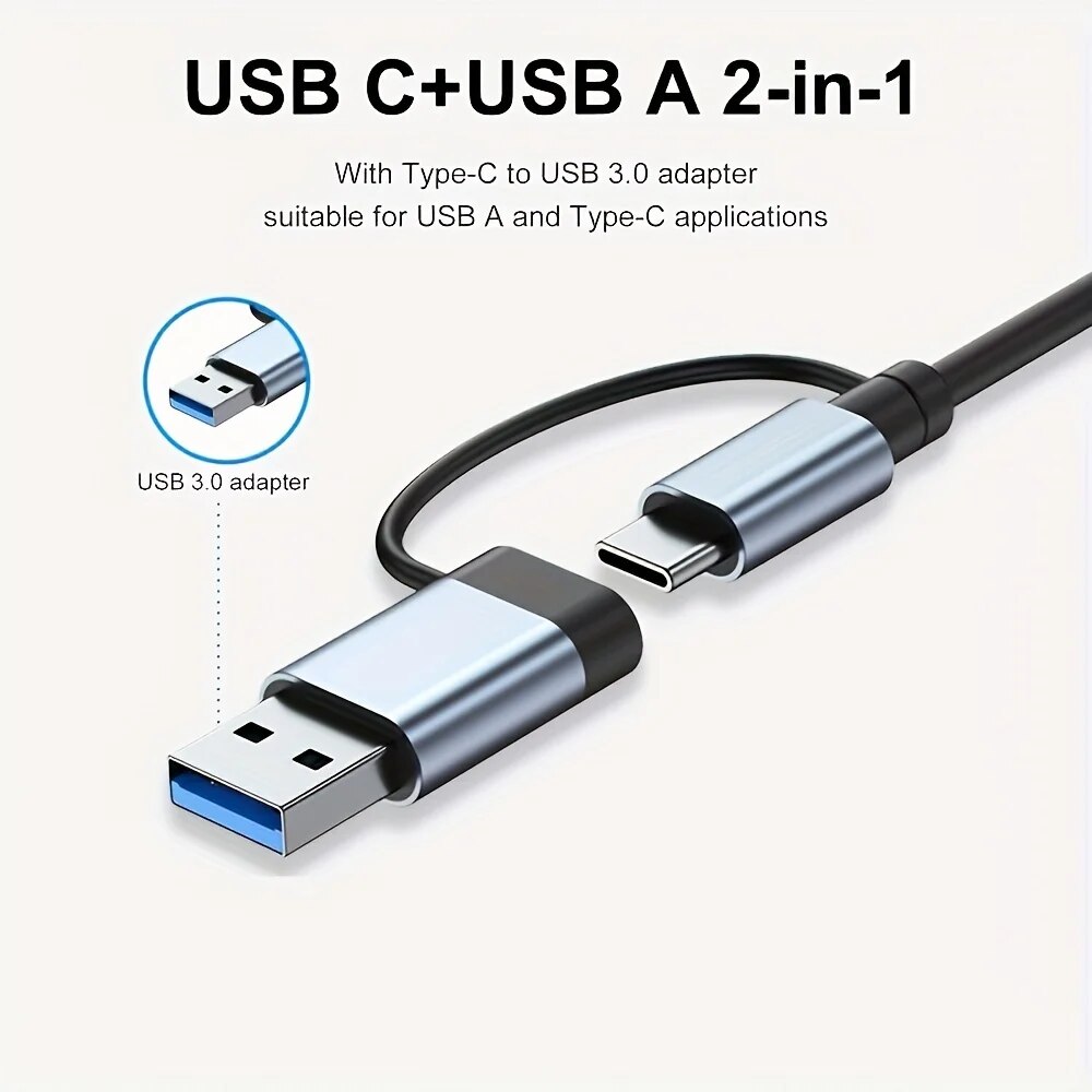 محول USB3.0 ثنائي الوظيفة بـ 7 - مراجعة Home Office For Mac وسعره