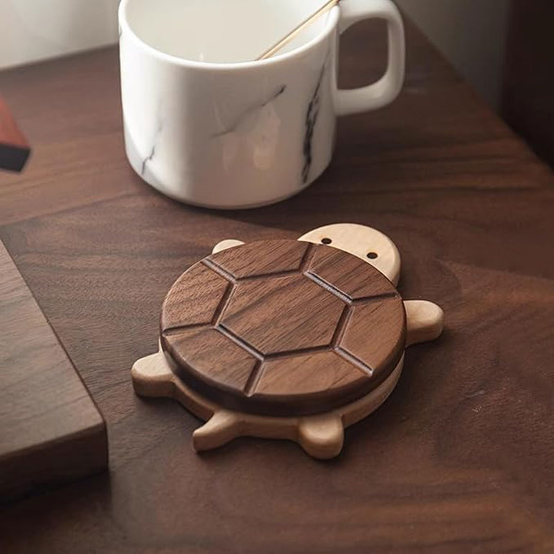 حصيرة عازلة للسلحفاة من الخشب  - مراجعة Desktop Organizer Bamboo وسعره