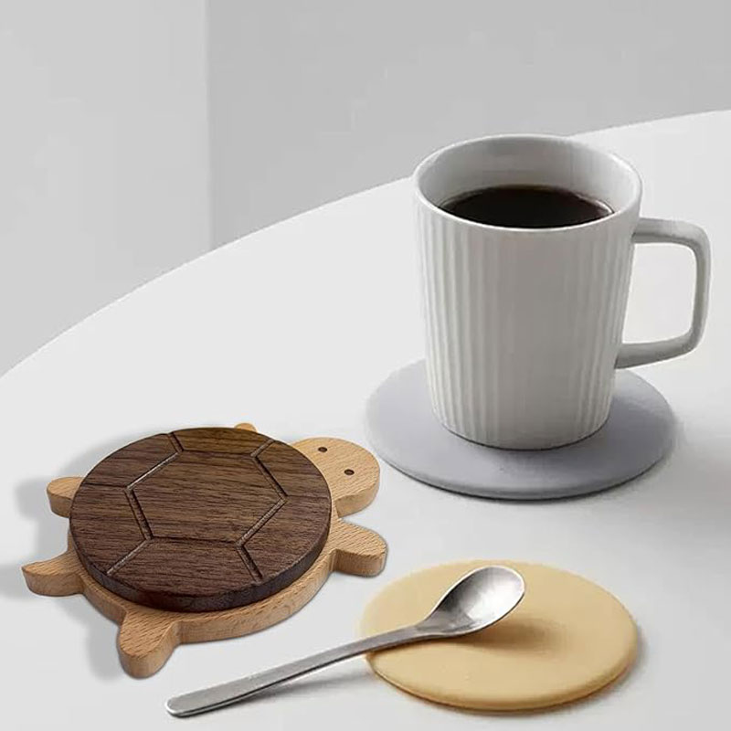 حصيرة عازلة للسلحفاة من الخشب  - مراجعة Desktop Organizer Bamboo وسعره