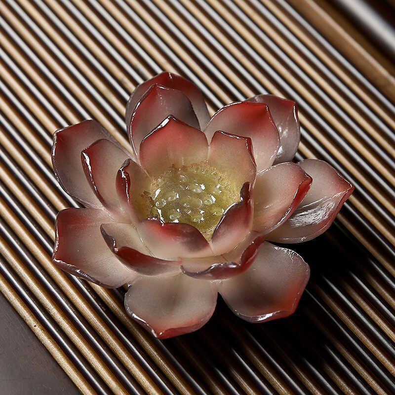 تمثال لوتس الحظ المتغير اللونً - مراجعة Home Office Feng Shui وسعره