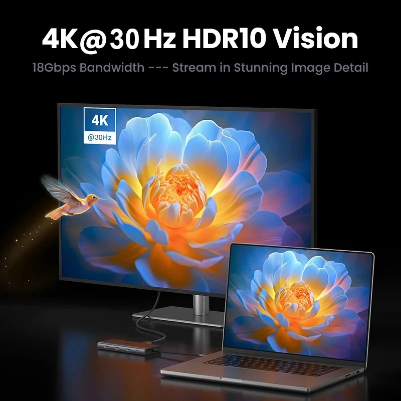 محول KEBIDUMEI USB 9 في 1 من ا - مراجعة Home Office For Mac وسعره