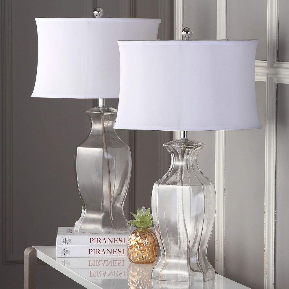 مجموعة مصابيح طاولة زجاجية شفا - مراجعة Desk Lamp Led وسعره