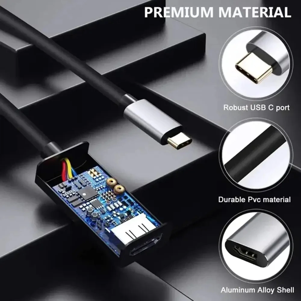 4K 60 هرتز نوع C إلى HDMI محول - مراجعة Home Office For Mac وسعره