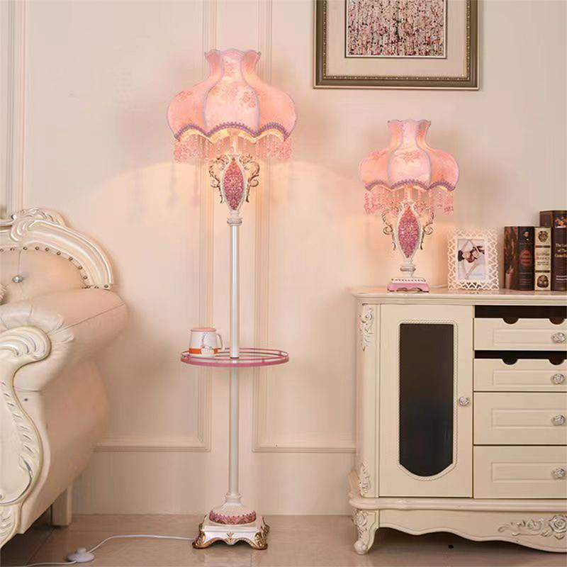 مصباح طاولة أوروبي وردي فاخر ل - مراجعة Desk Lamp Led وسعره
